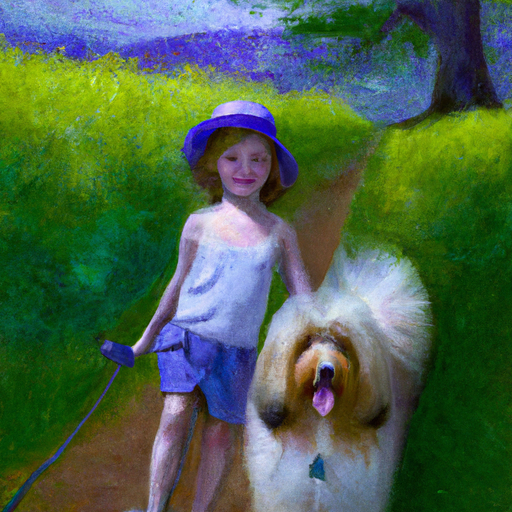 A Golden Sunday: Violet and Hudson's Adventure
